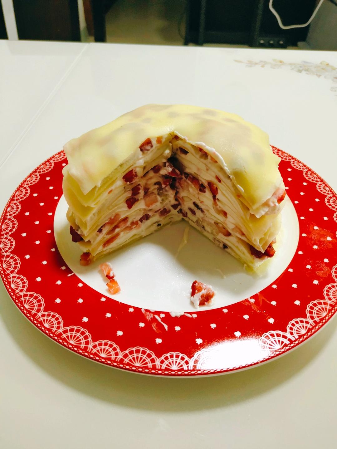 榴莲千层（超软糯蛋皮配方٩( ᐛ )و