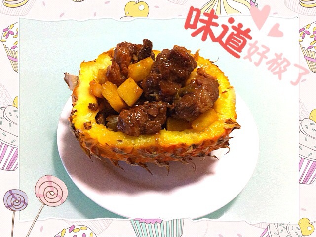 蜜汁菠萝排骨