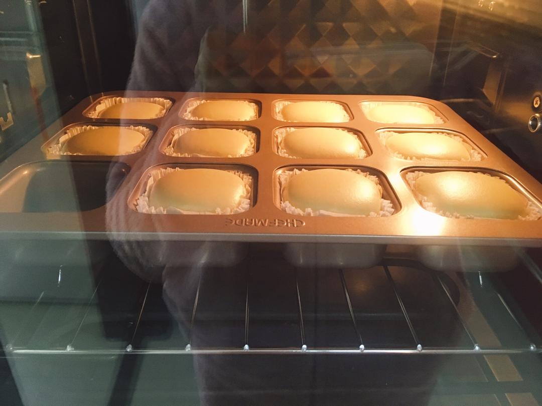 12连纸杯戚风蛋糕（低糖版）