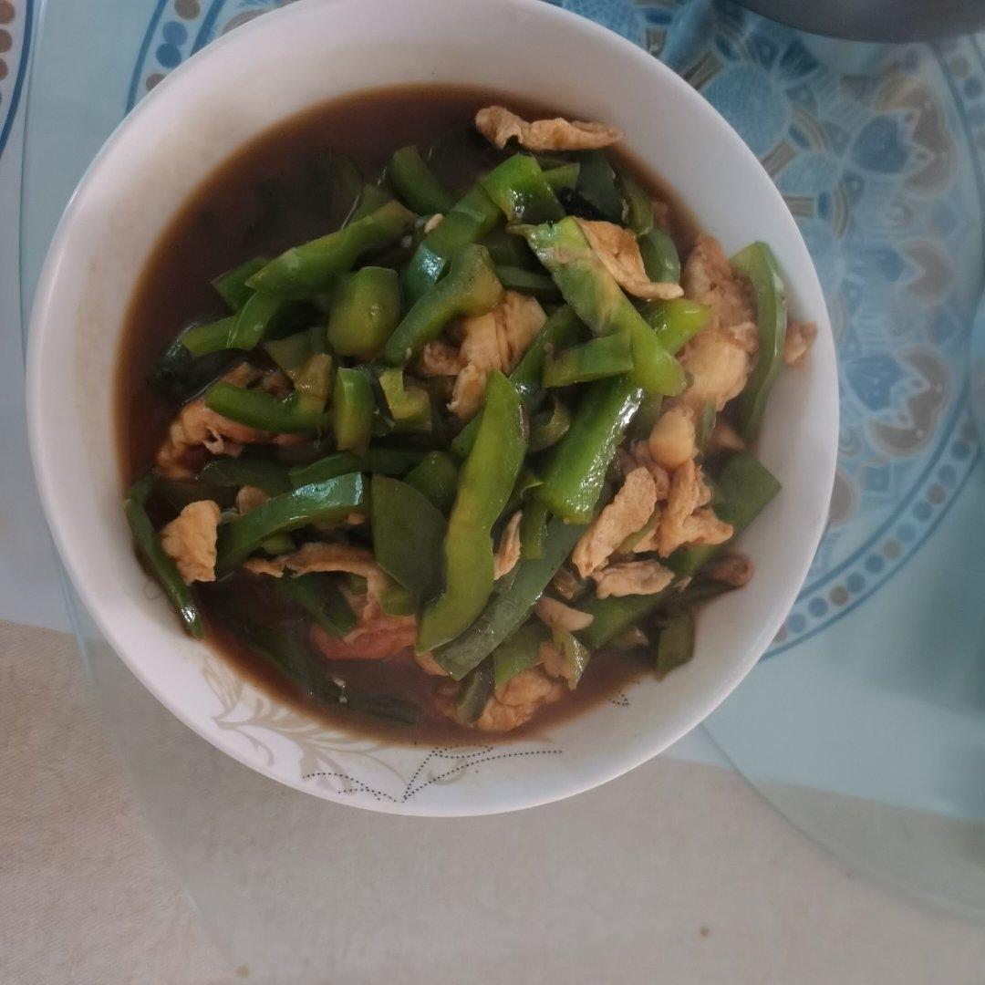 青椒炒蛋