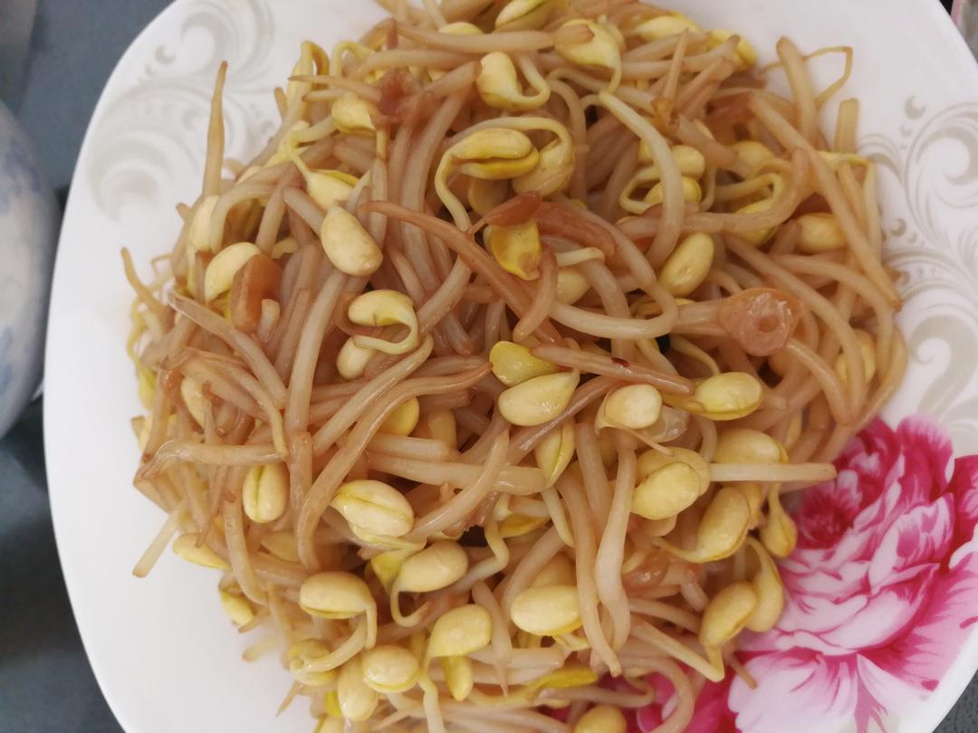 干煸黄豆芽