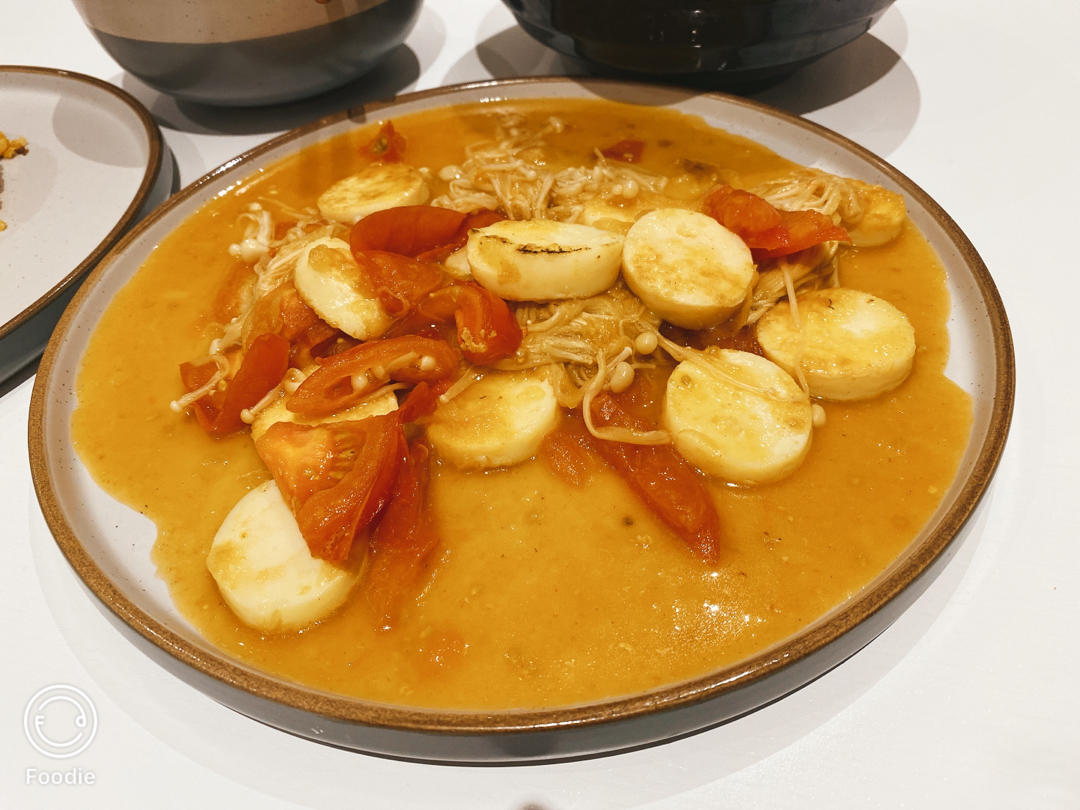 金针菇烧日本豆腐