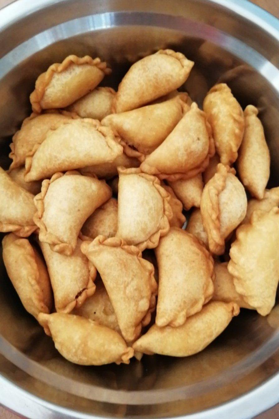 kelly阿琼做的角仔——客家小吃油角