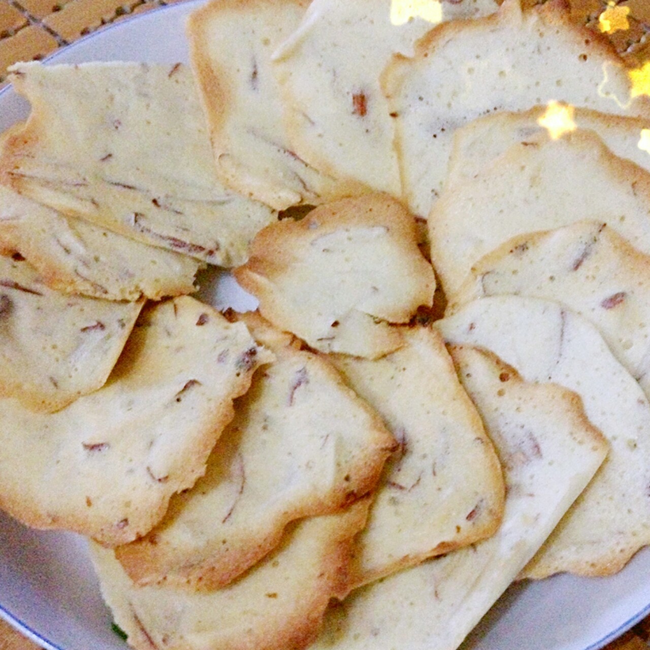 剩余蛋清好去处——杏仁薄饼