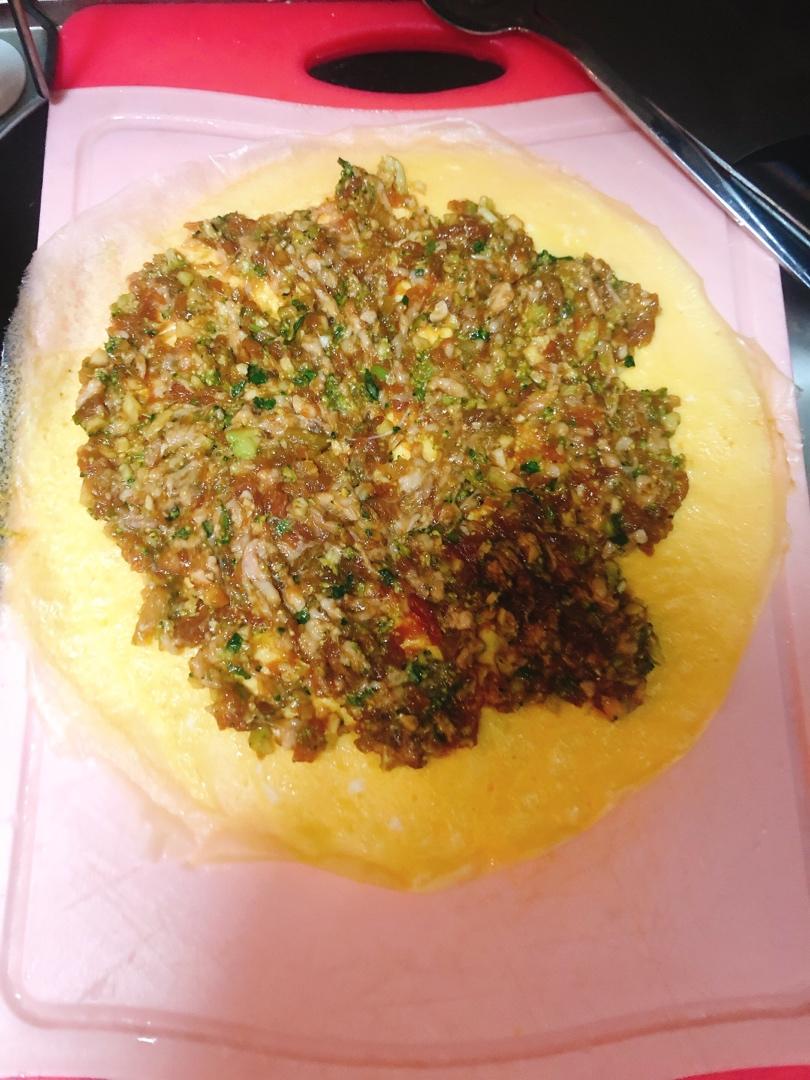 潮汕菜 蛋卷(蛋肉卷)