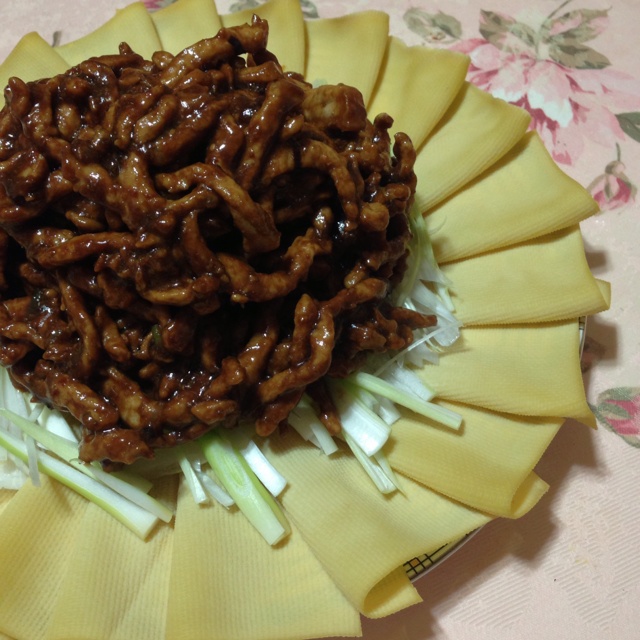 京酱肉丝