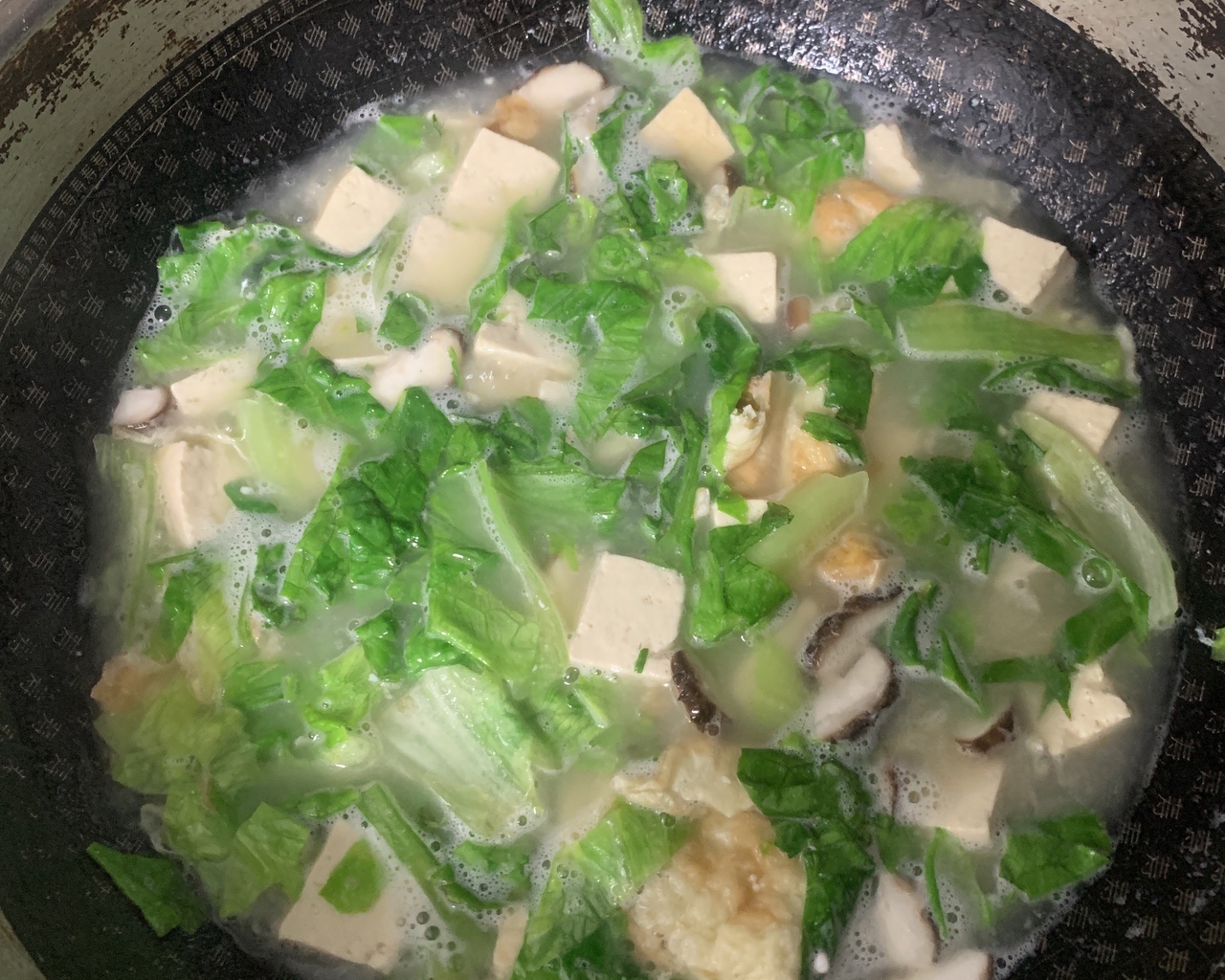 生菜豆腐汤（减脂）的做法 步骤5