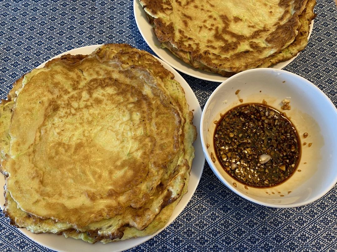 堂妈的西葫芦鸡蛋饼