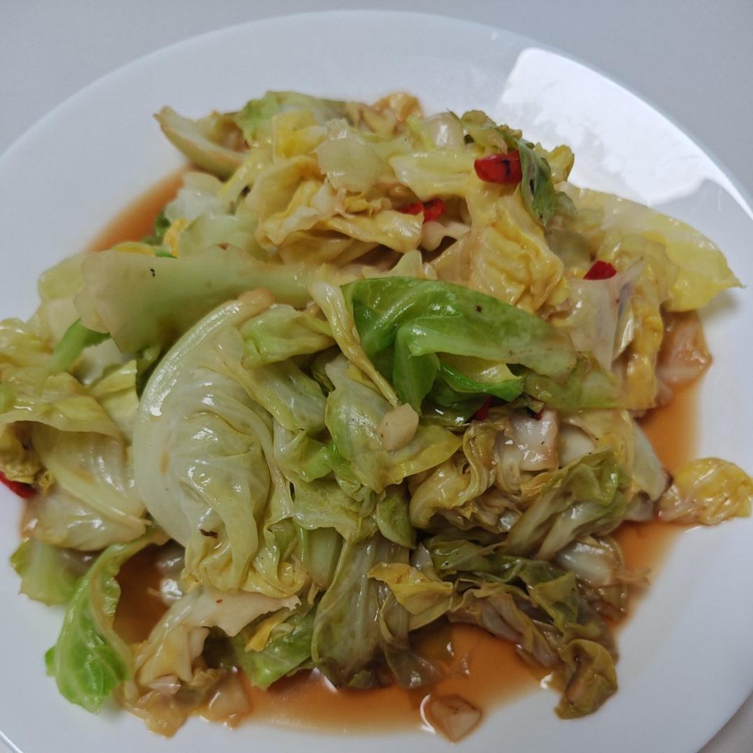 ❗拿肉都不换的手撕包菜，5分钟快手家常菜🔥