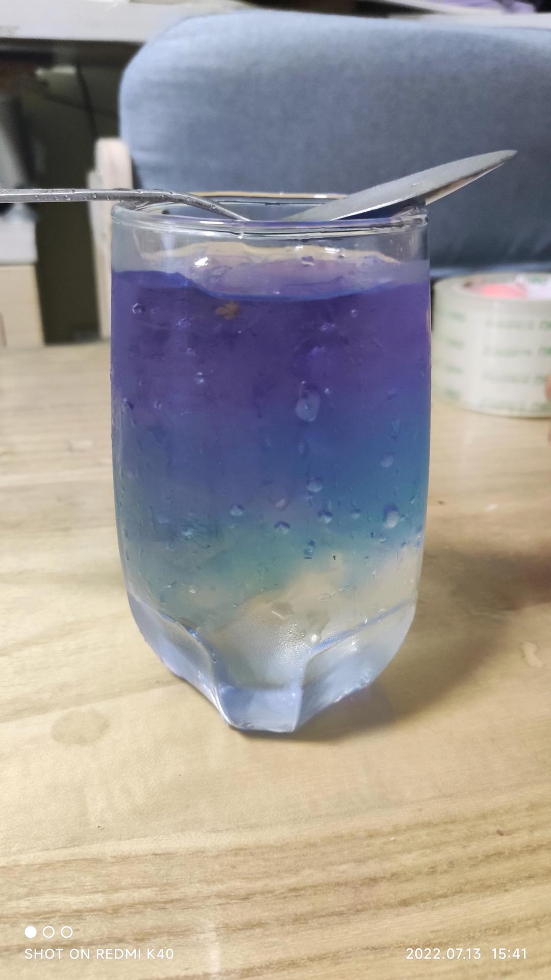 超高颜值的星空冰粉