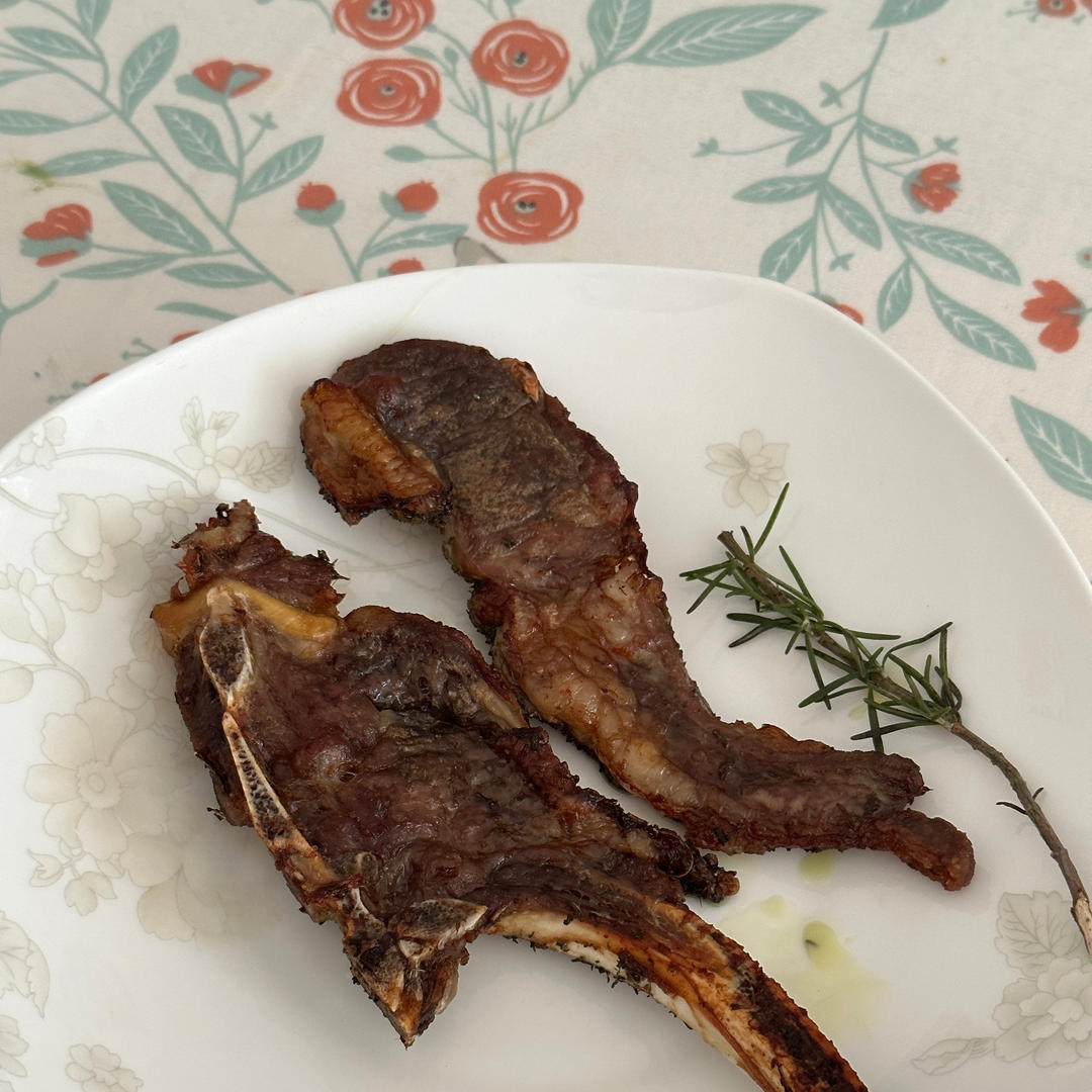 法式香草烤羊排
