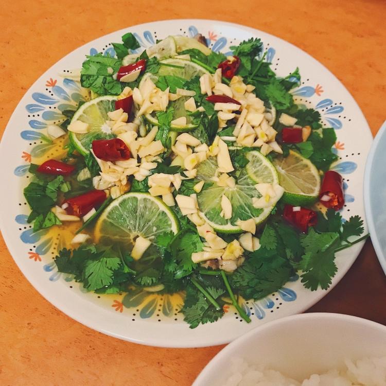 泰式青柠檬蒸鱼