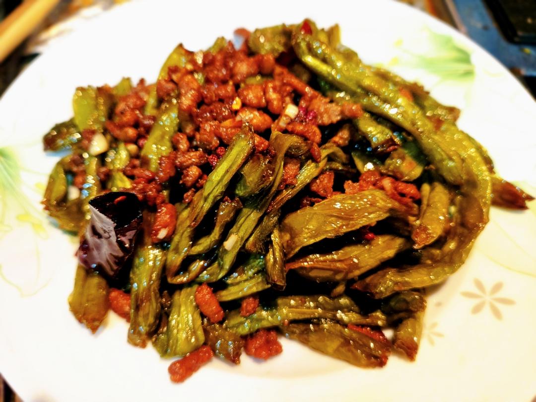 家庭版干煸豆角