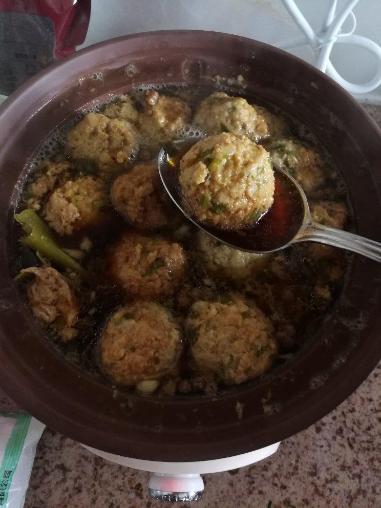 不用油炸的猪肉莲藕丸子