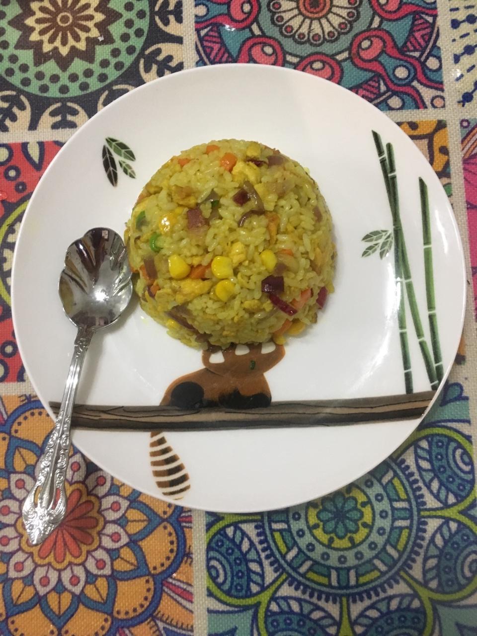 咖喱炒饭