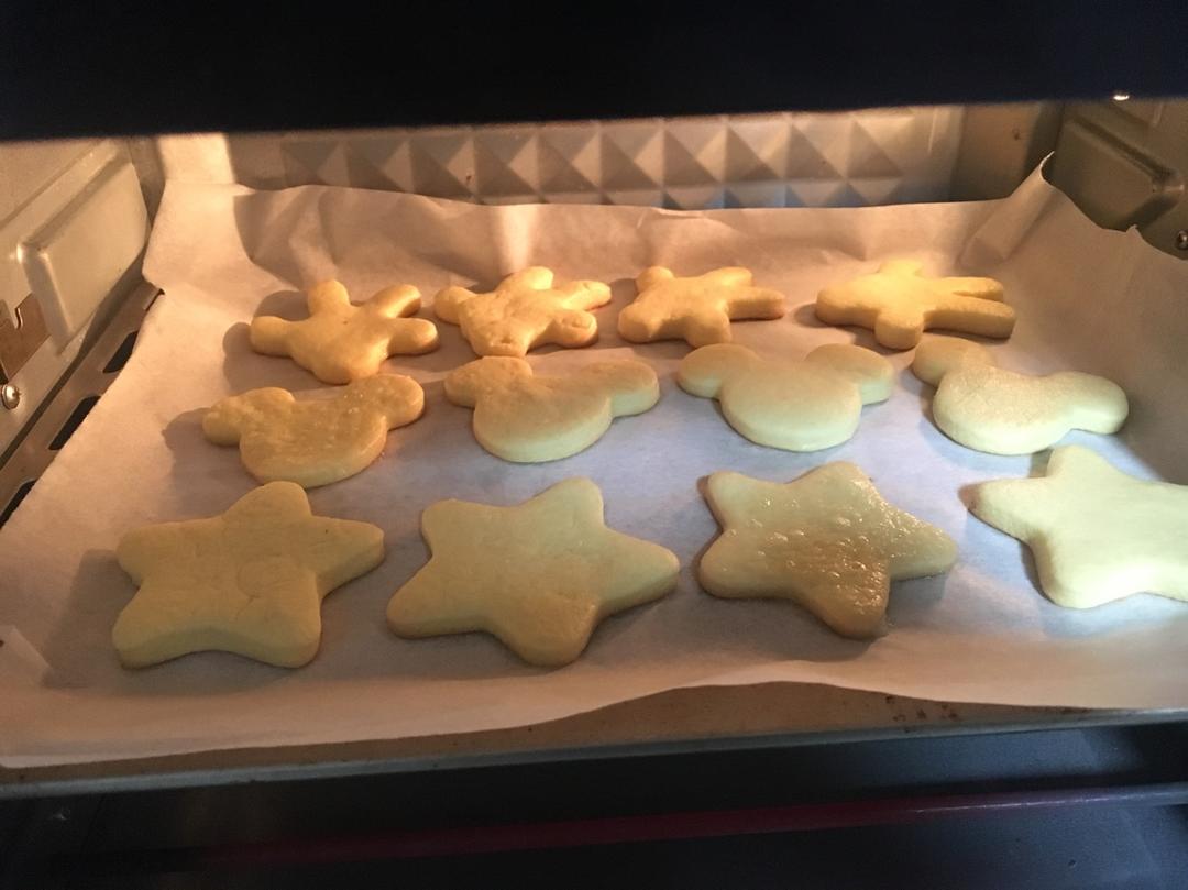 卡通黄油饼干