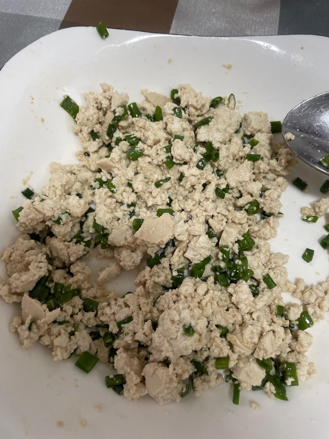 家庭版小葱拌豆腐😋