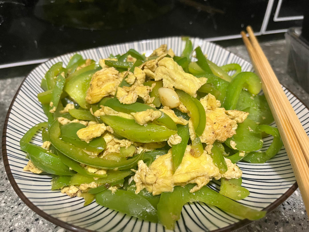 青椒炒蛋