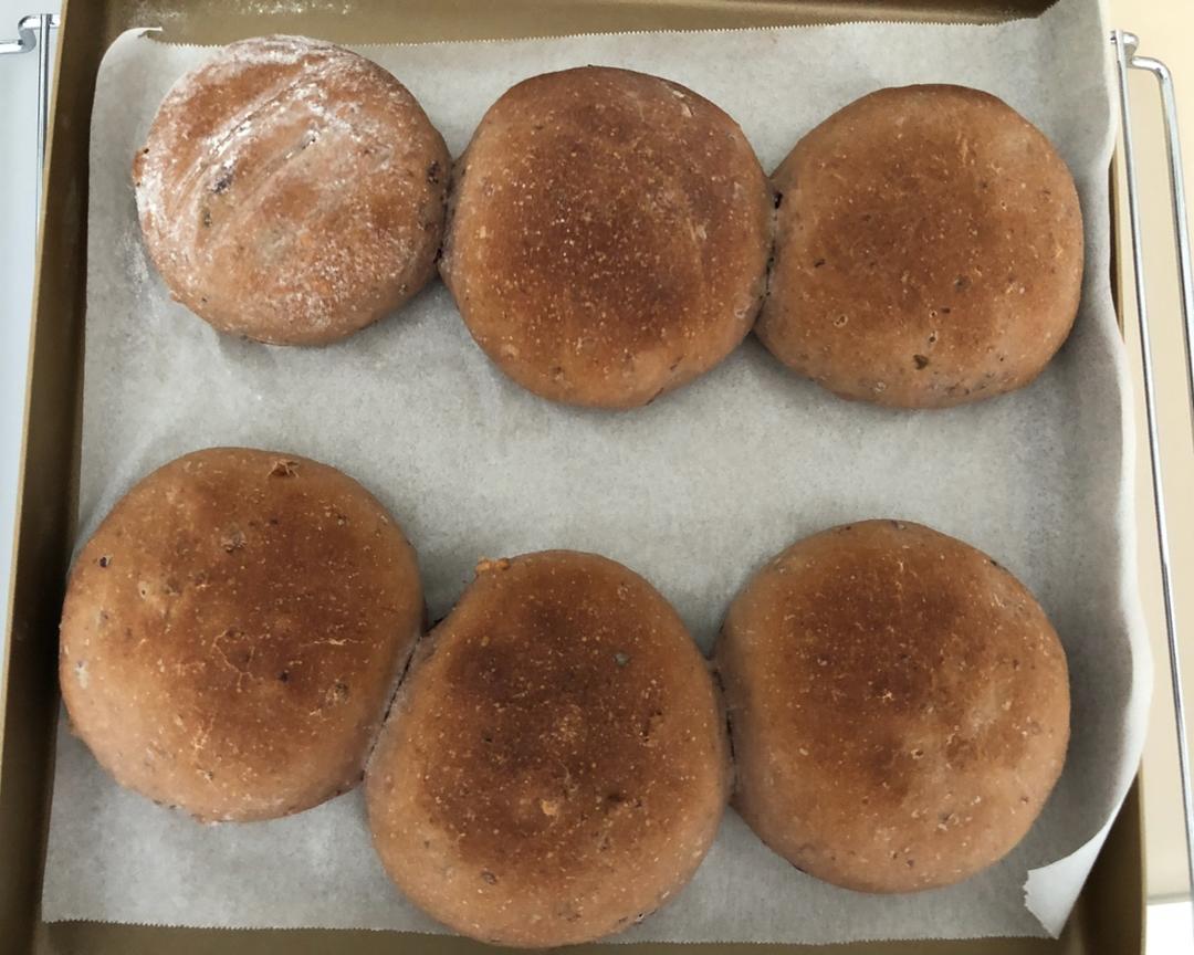 [lara的软欧] 能吃醉的--红酒全麦坚果软欧包包