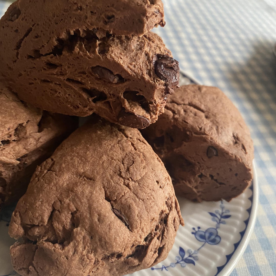 双重巧克力司康Double Chocolate Scone