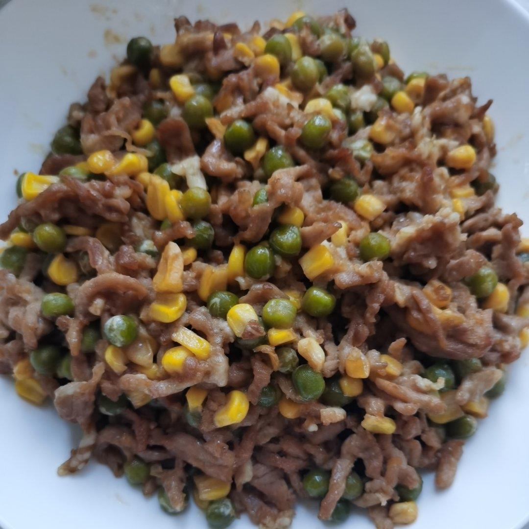 什锦玉米粒虾仁🍤🌽🥕