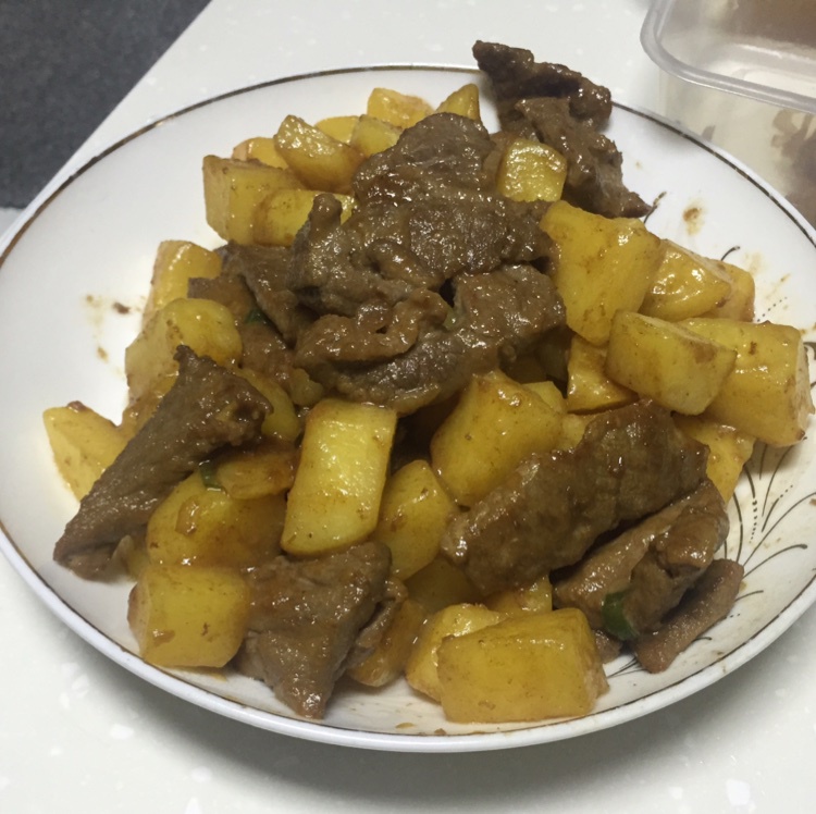 土豆炒牛肉