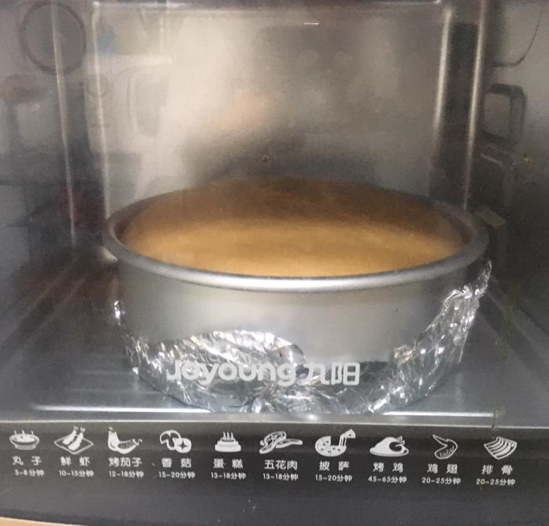 步骤最全面的戚风蛋糕（八寸）做法，成功率高！
