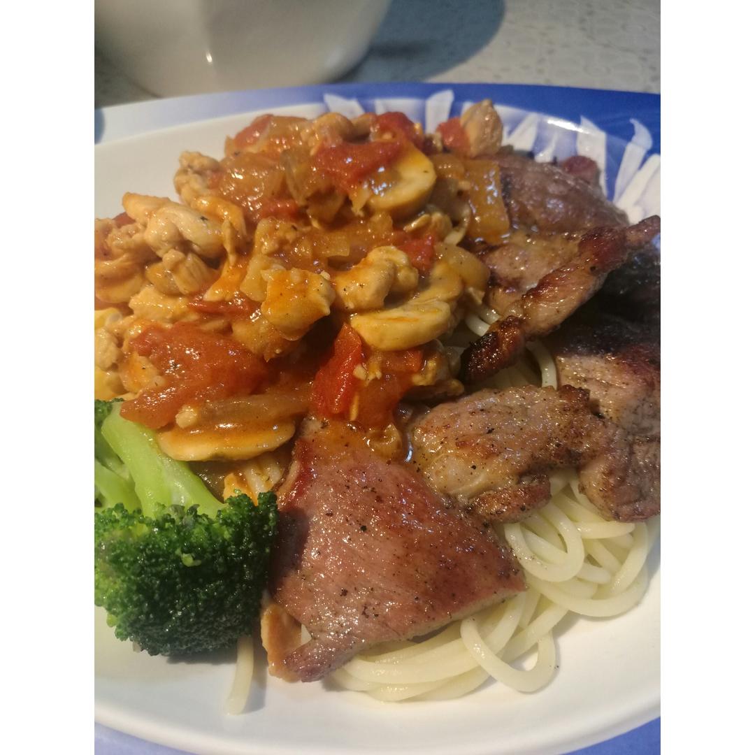 煎猪排