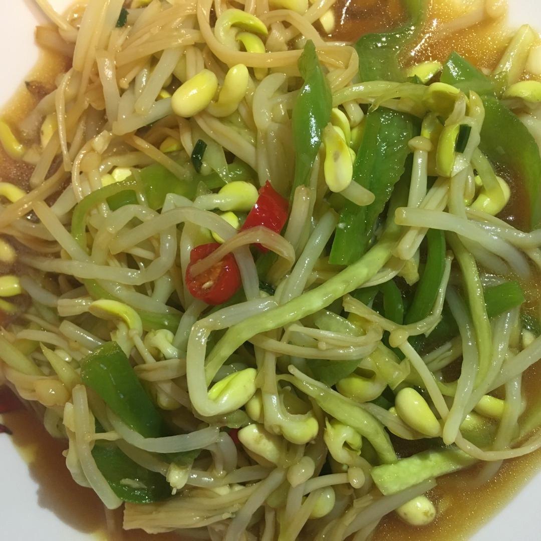 超爽口美味凉拌黄豆芽