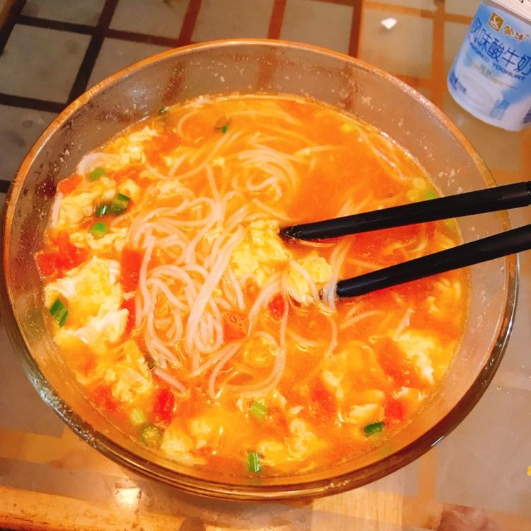 西红柿鸡蛋面