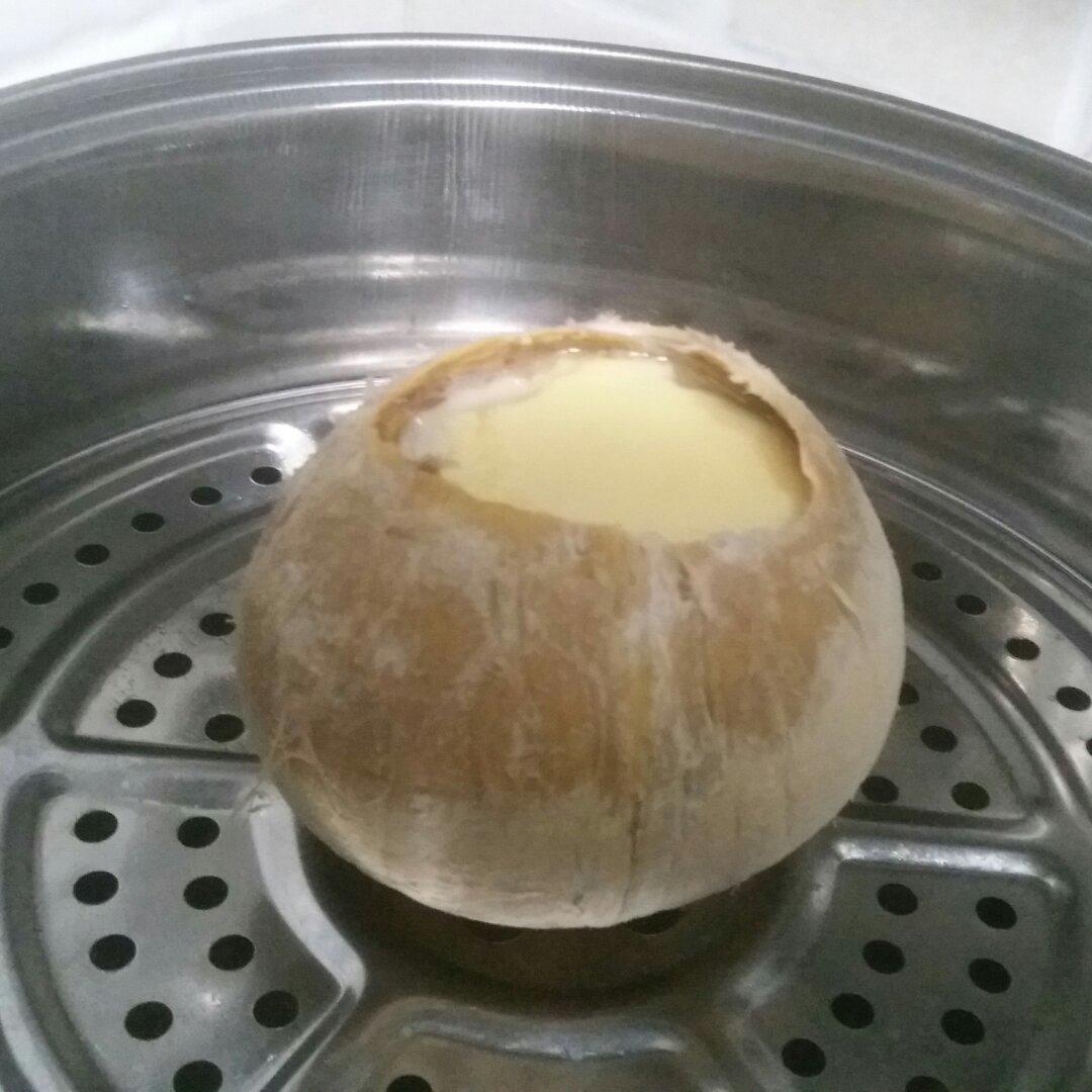 椰皇炖蛋