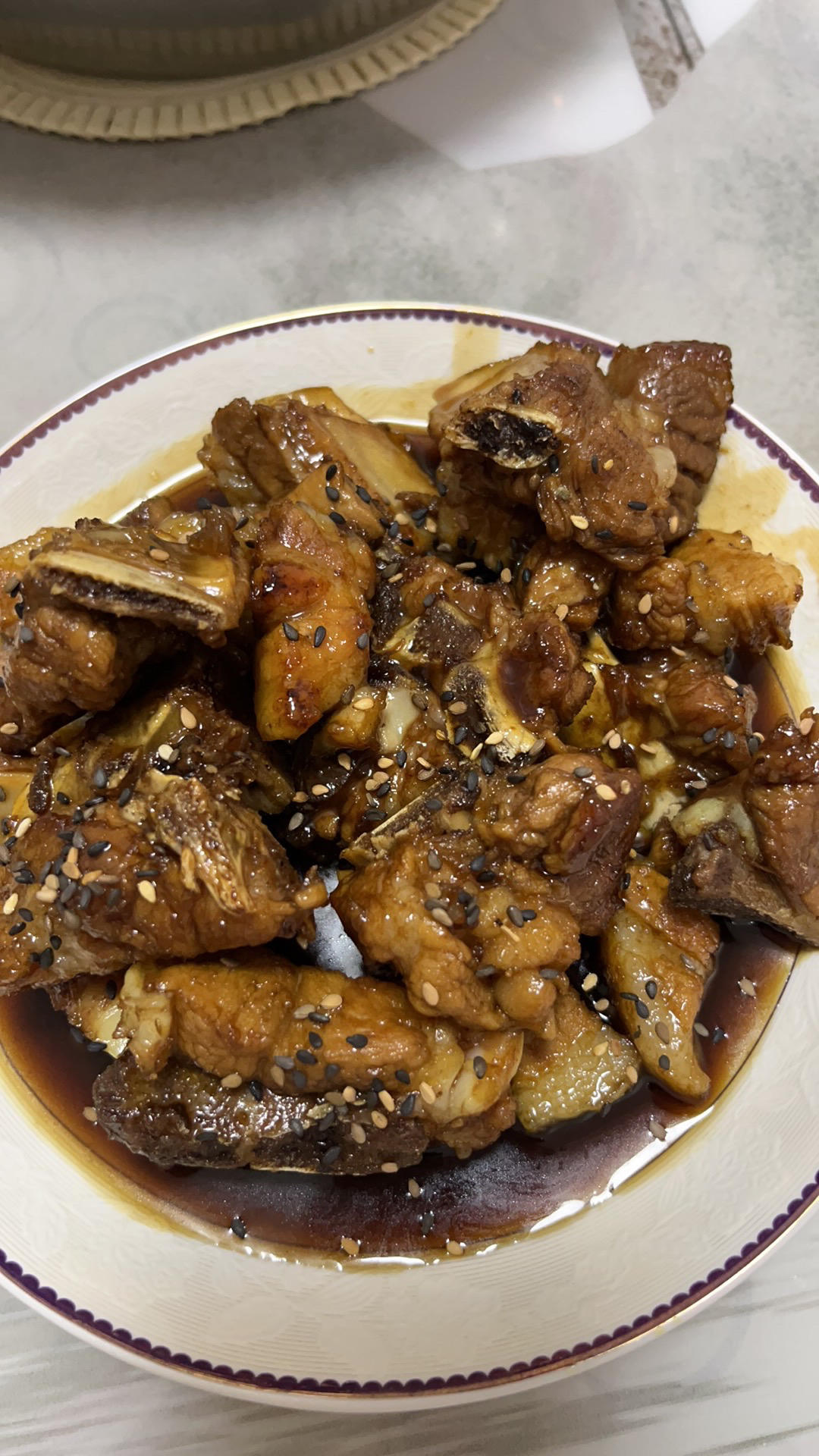 糖醋排骨/糖醋小排（不放油）（12345口诀做出正宗上海本帮）