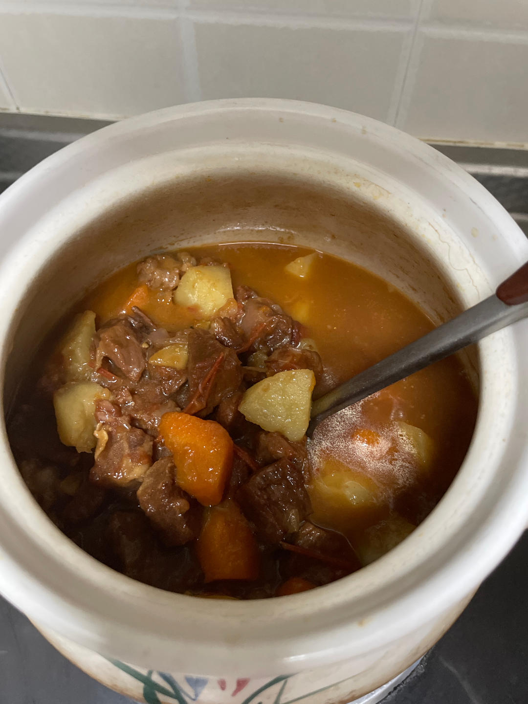 番茄土豆炖牛腩