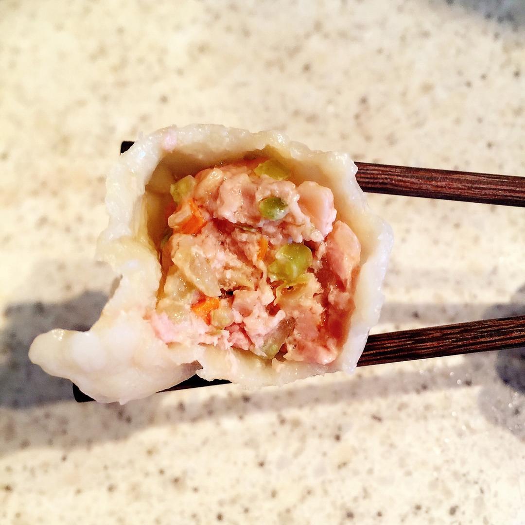 芹菜胡萝卜猪肉水饺