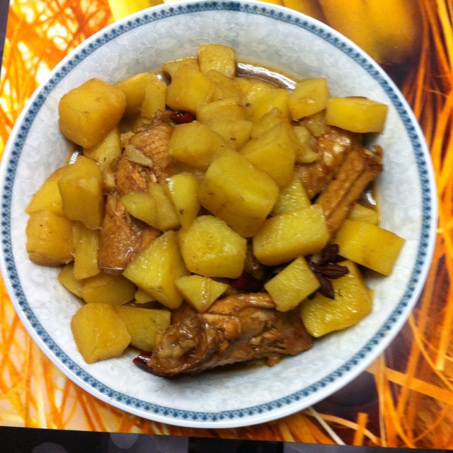 鸡翅炖土豆