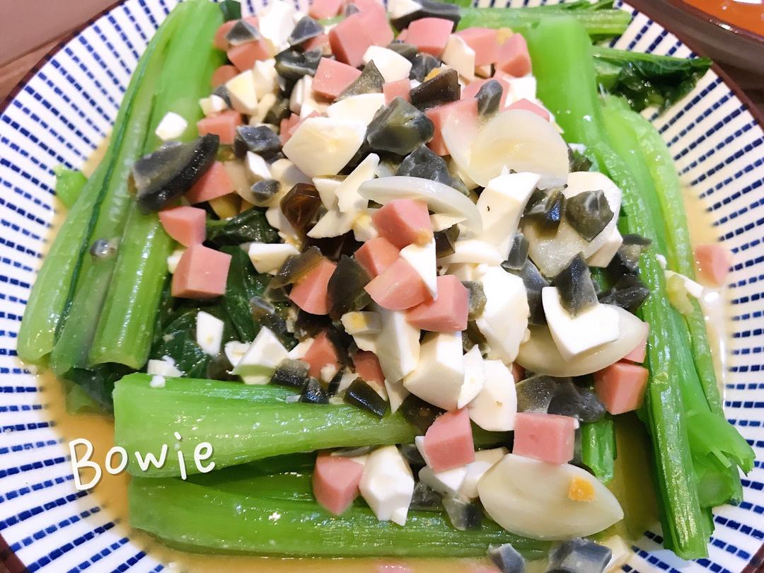 超鲜美的上汤菜心X太太乐鲜鸡汁的做法