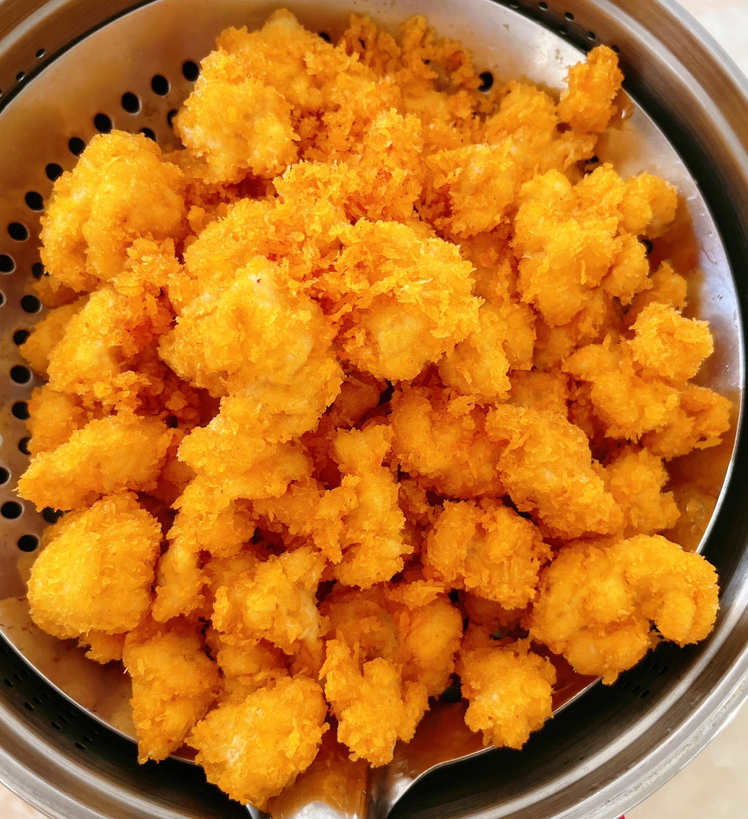 自制鸡米花(油炸)