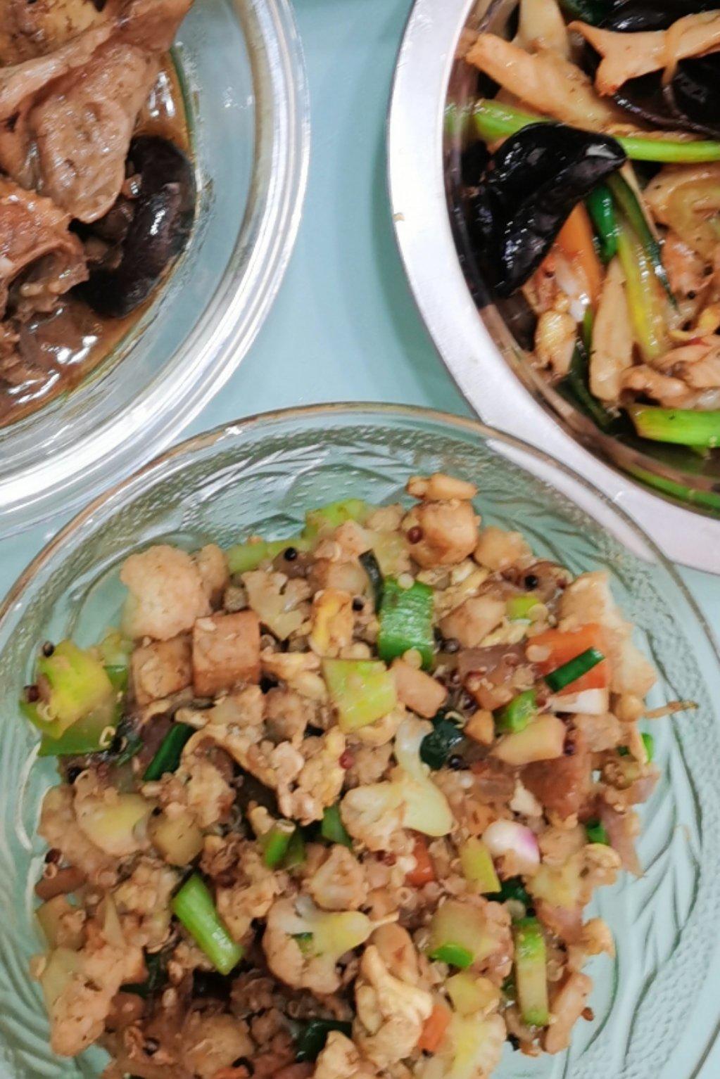 谁吃谁瘦的欧阳娜娜同款无米炒饭，好吃低卡又饱腹，减肥姐妹的福音！