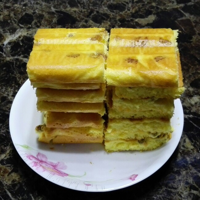 葡萄干蛋糕卷