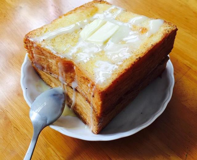 French toast 黄金法式厚吐司的做法