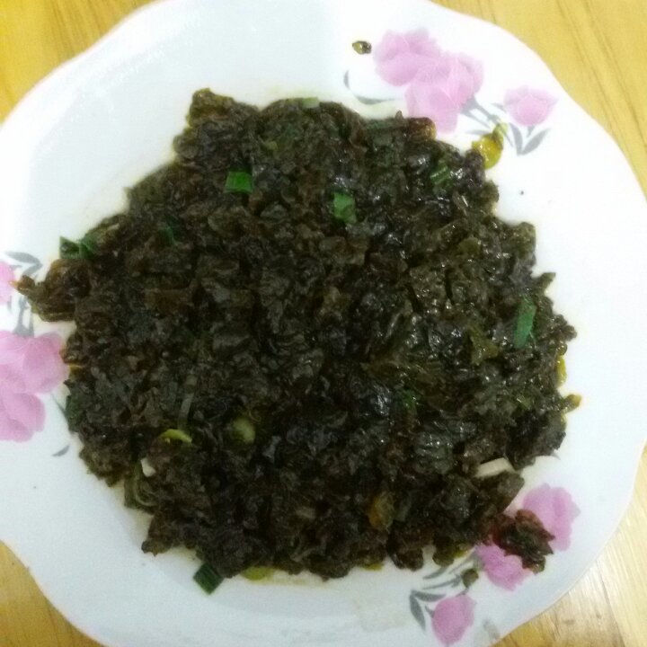 地衣炒鸭蛋