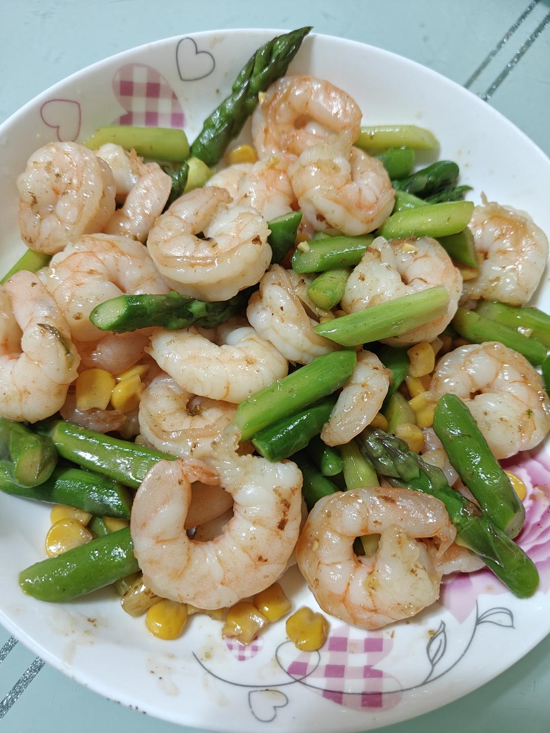 虾仁芦笋（清甜如初夏）