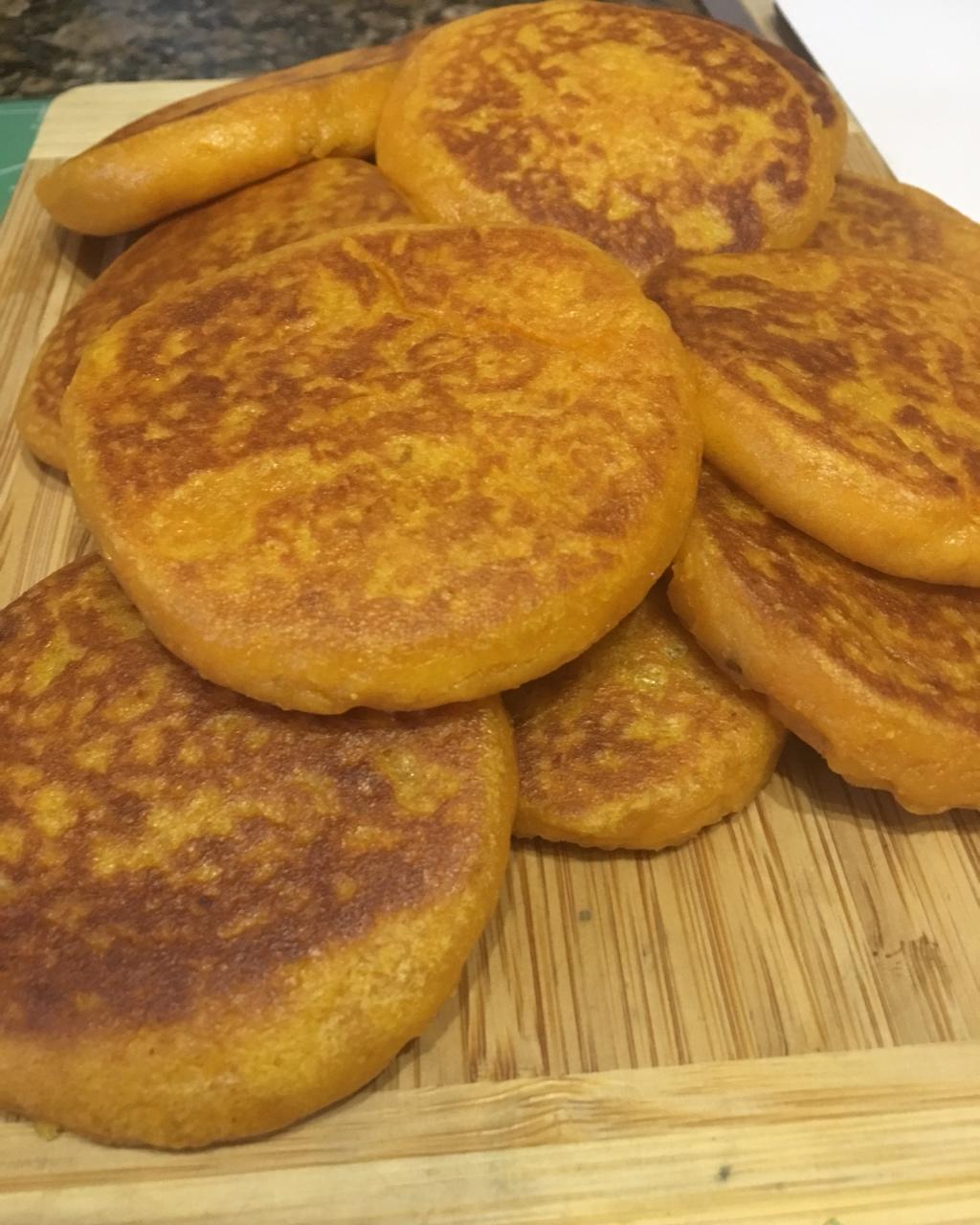 黄金番薯饼