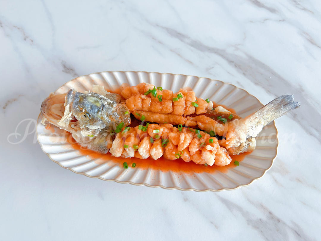 年菜必学【松鼠桂鱼】，给你多动图食谱，不信你学不会！（孔瑶原创食谱）