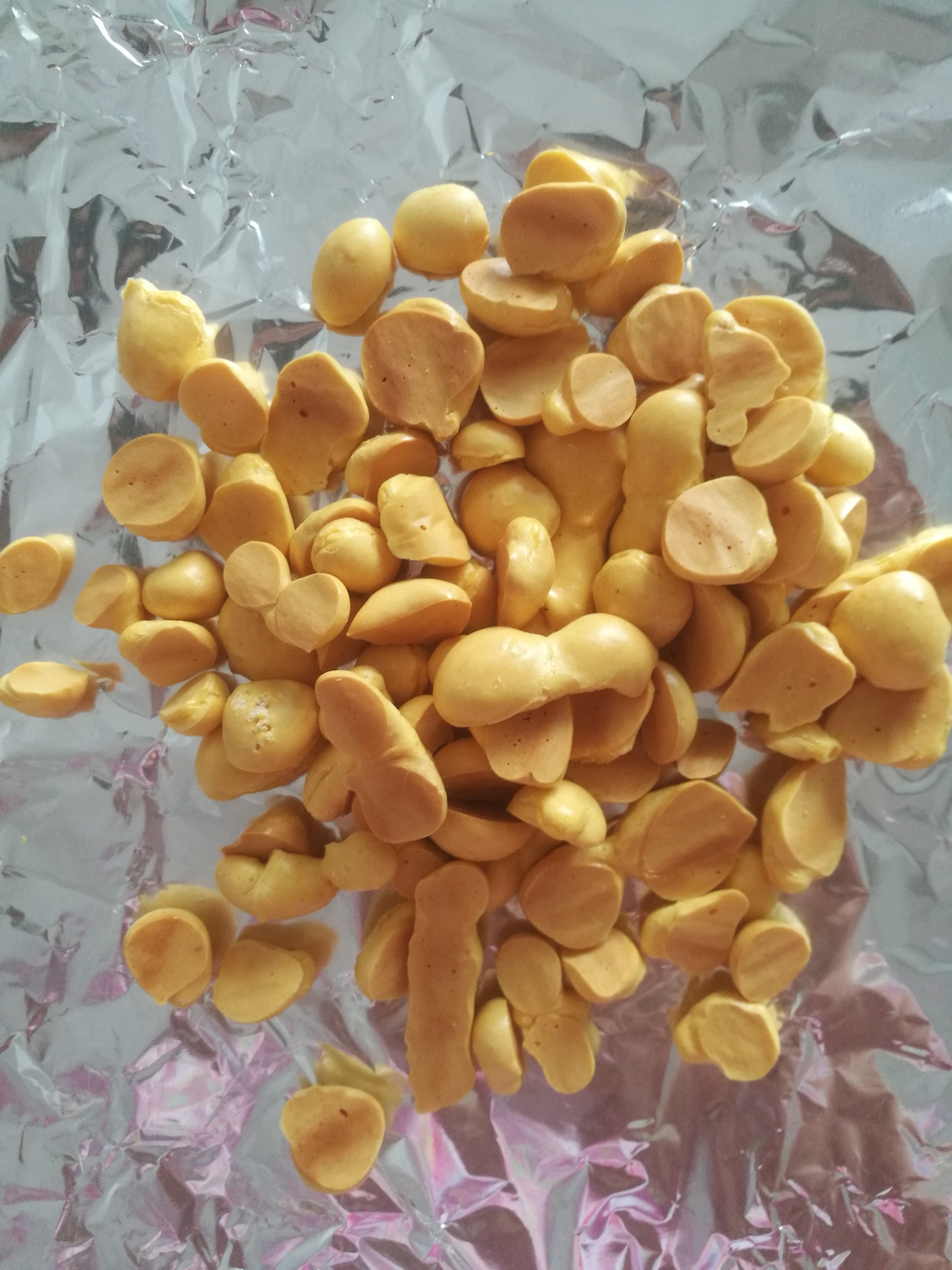 蛋黄溶豆的做法 步骤7