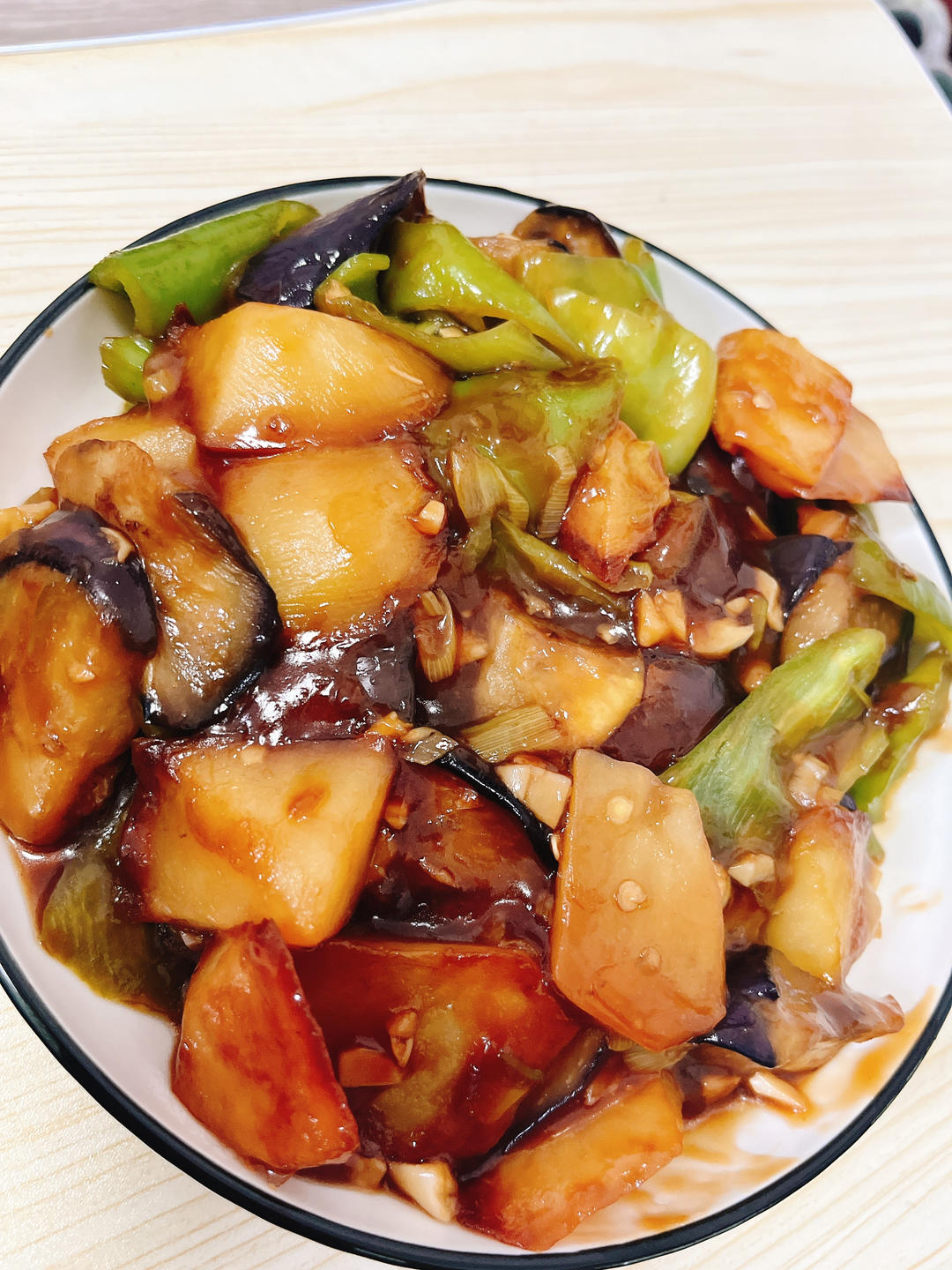 极简少油地三鲜