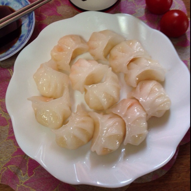 水晶虾仁蒸饺的全部作品