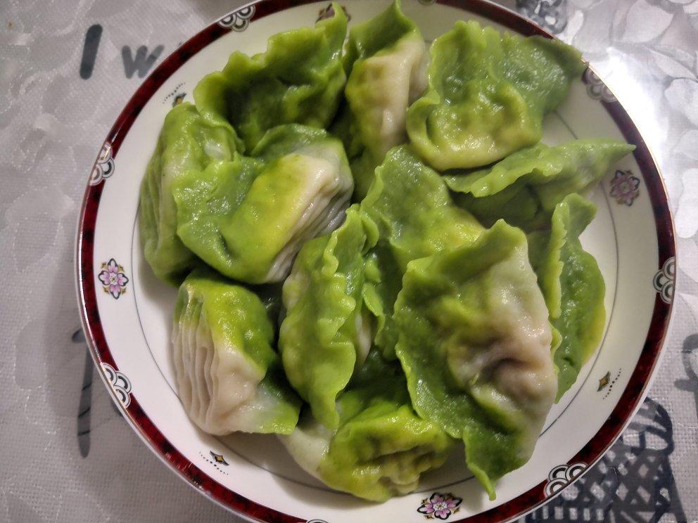 翡翠白菜饺
