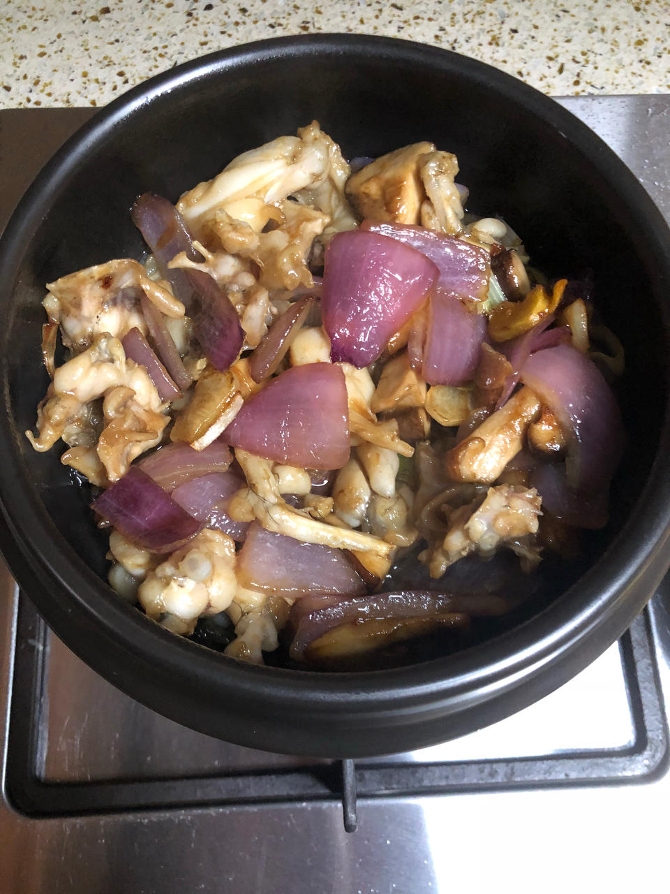 小炒牛蛙