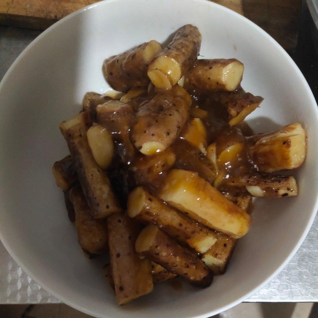 云中一小鹤做的红烧铁棍山药